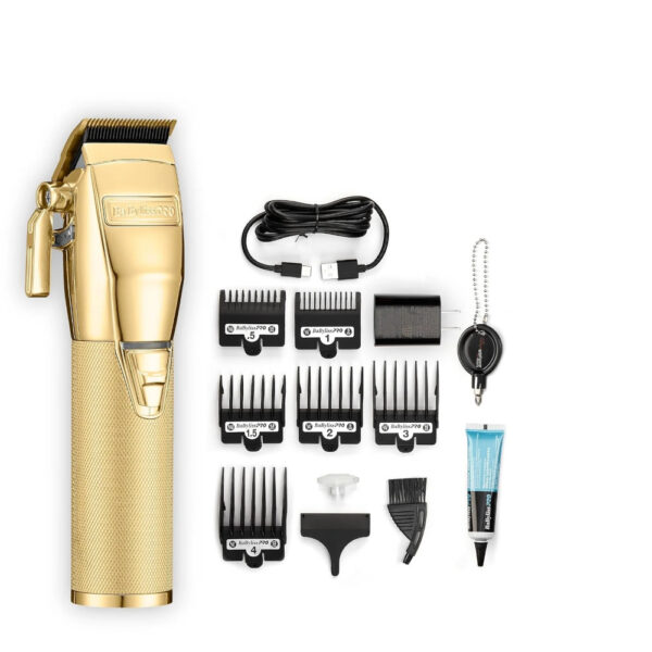 BaByliss PRO FX870NG GoldFX Cordless Hair Clipper USB-C charging - Image 3