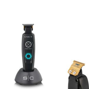 StyleCraft Precision Saber Cordless Hair Trimmer Black | SC403BP