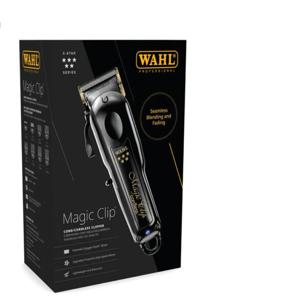 WAHL 5 STAR BLACK CORD/CORDLESS MAGIC CLIP 3026432 - Image 3