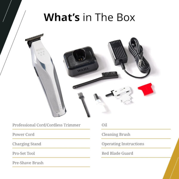 Wahl Professional Hi-Viz Trimmer, Precision Cutting, Adaptive Speed Control, 135-Minute Run Time - Image 3