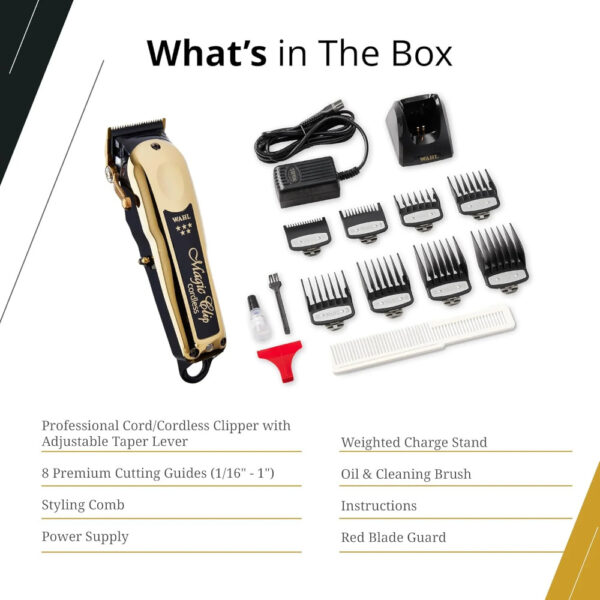 Wahl gold magic cordless with 100+ Minute Run Time - Model 8148-700 - Image 3