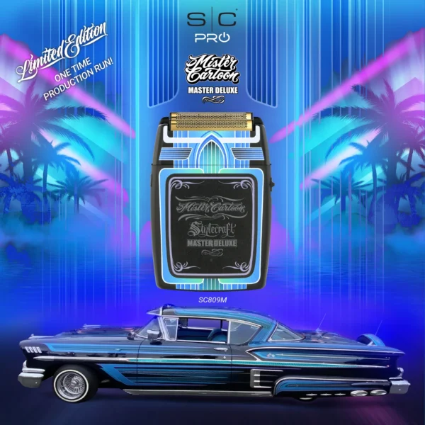 StyleCraft Rebel Shaver Limited Edition Mister Cartoon Master SC809M - Image 2
