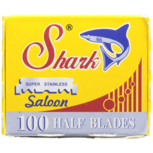 100 pcs Shark Super Stainless Single Edge Blades Barber Straight Razors