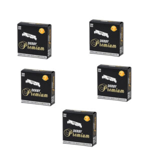 DERBY Barber Razor Cutting Premium Single Edge Blade 300 Count