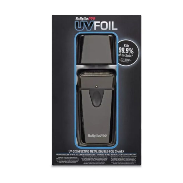 BaByliss PRO UVFOIL Double Foil Cordless Shaver FXLFS2 - Image 3