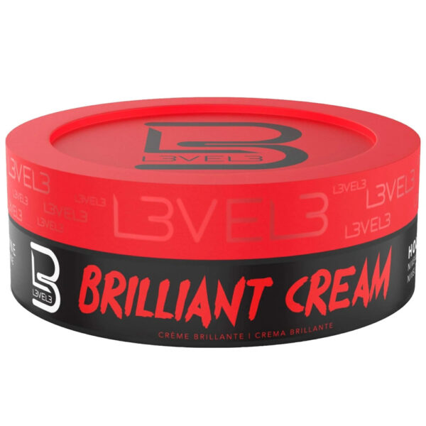 L3 Level 3 Brilliant Cream - Improves Hair Texture and Shine