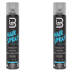 Level 3 Hair Spray - Long Lasting and Strong Hold Hair Spray- pack of 2