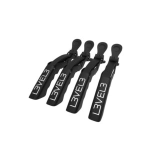 Lv3 Hair Croc Clips - 4 Pack