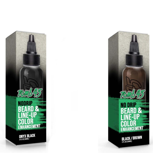 Tomb45 Beard & Line up Color Enhancement Brown/Black AND ONYX (Jet Black)
