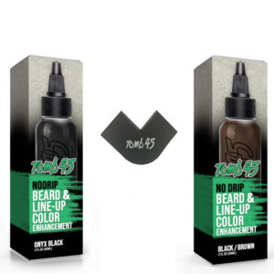 Tomb45 NO DRIP Enhancement Color (Onyx Black) and black /brown with card