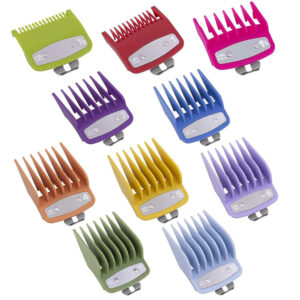 Attachments guards cutting comb colorful 10 set